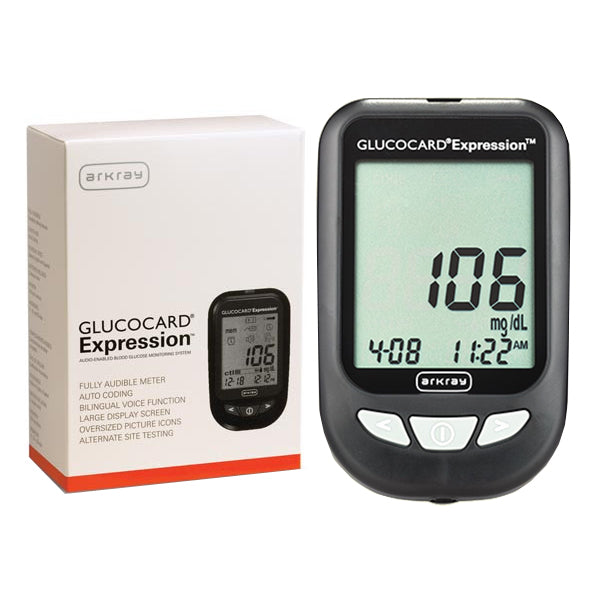 Glucocard Expression Blood Glucose Meter Kit | The Breathing Shop