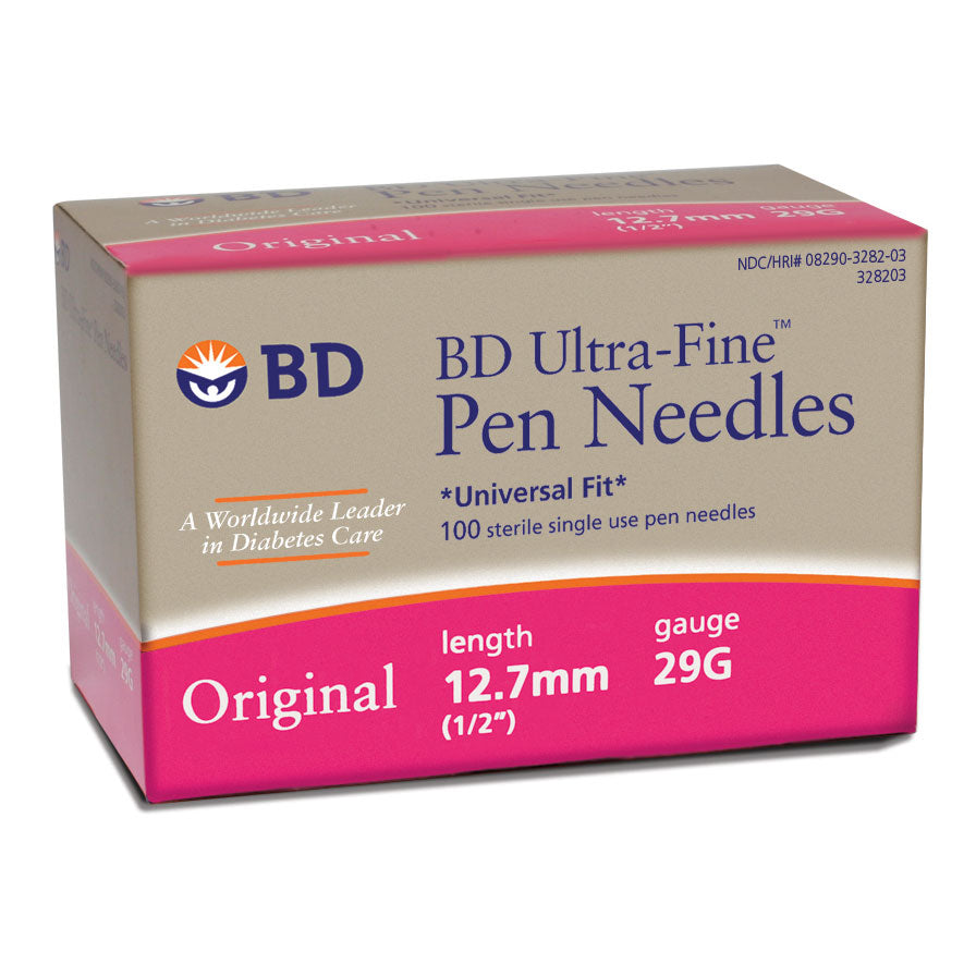 Ultra-fine Nano Pen Needle 32g X 4 Mm (100 Count)
