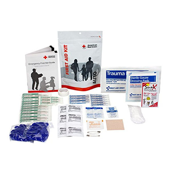 Kit Zip-N-Go Auto First Aid Kit, Red Cross | The Breathing Shop