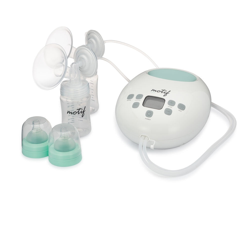 Motif Duo Breast Pump with Hands-Free Pumping Bra